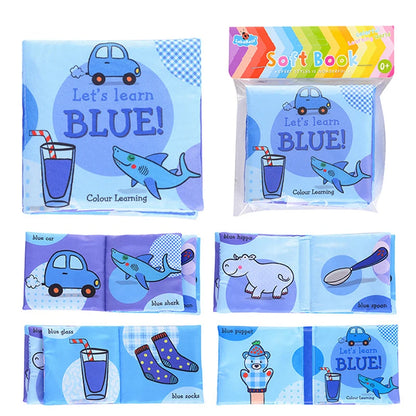 Baby Cloth Books Toys Soft Montessori Sensory Early Education Learning Games for Kids 0-12 Months Educational Infant Development