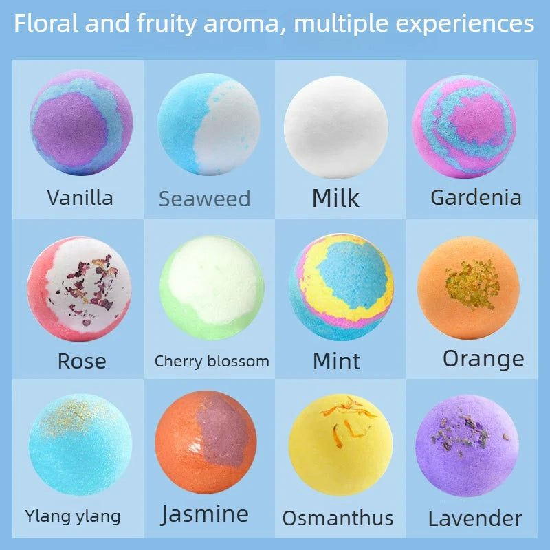 NEW Bath Bombs for Kids with Surprise Inside 12 Pack Natural Organic Kids Bubble Bath Fizzy for Girls Boys with Bath Toys Inside