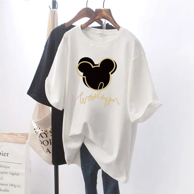 Short Sleeve Maternity Cotton Postpartum Woman Breastfeeding T-Shirt