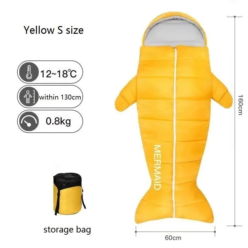 Ultralight Sleeping Bag Camping Sleeping Bag for Kids and Adults Sleeping Bag Camping Vacuum Bed Camping Accessories S/M/L size