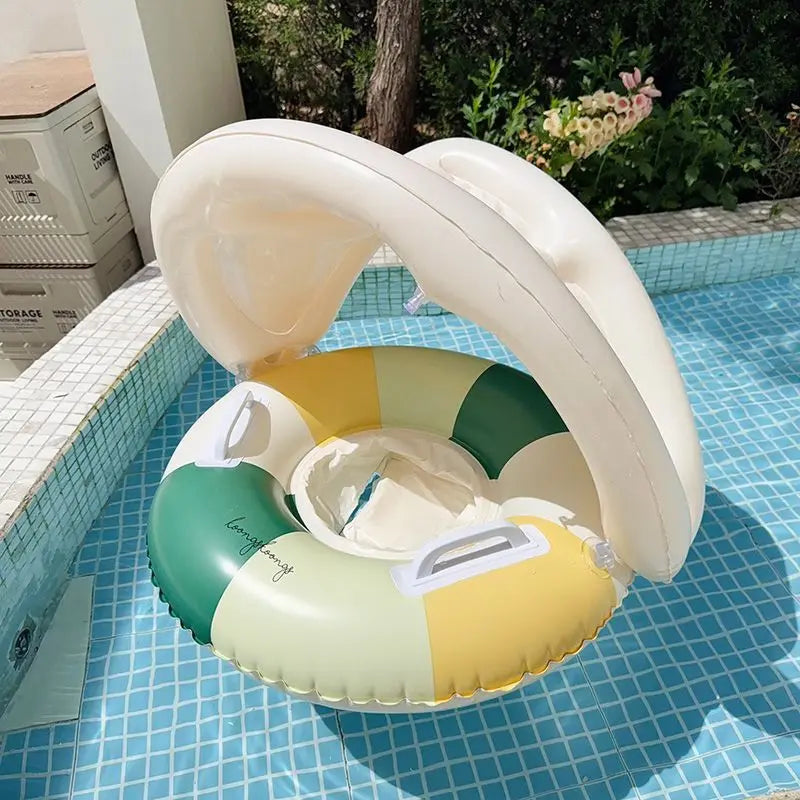 Rooxin Pool Float Baby Swim Ring Tube Inflatable Swimming Seat Ring For Kid Child Swimming Circle Beach Water Play Equipment
