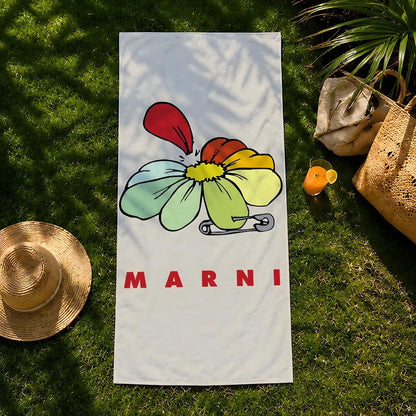 Brand M-MARNI Towel beach towel, quick drying absorbent bath towel for Swim,Gym,Camping,Outdoor hot