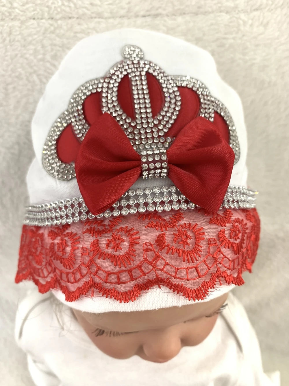 5pcs Baby Girl Outfits Set Welcome Home Hosptial Infant Receiving Blanket Pillow Bed Hat Mittens Romper Set