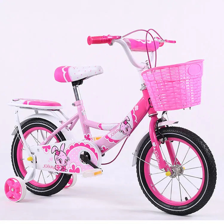 Custom Style 16 Inch Children Bicycle For 3-8 10 11 12 Years Old Baby Girls with Back Seat