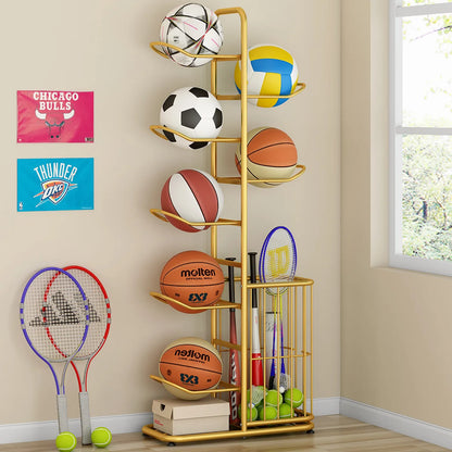 Indoor Children Storage Rack Ball Storage Rack