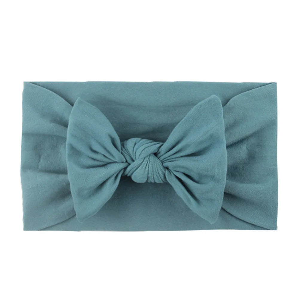 Baby Headband Girls Headwear Hair Accessory Bow Knot Bandage Infant Newborn Toddlers Clothes Kids Rabbit Ear Photo Props