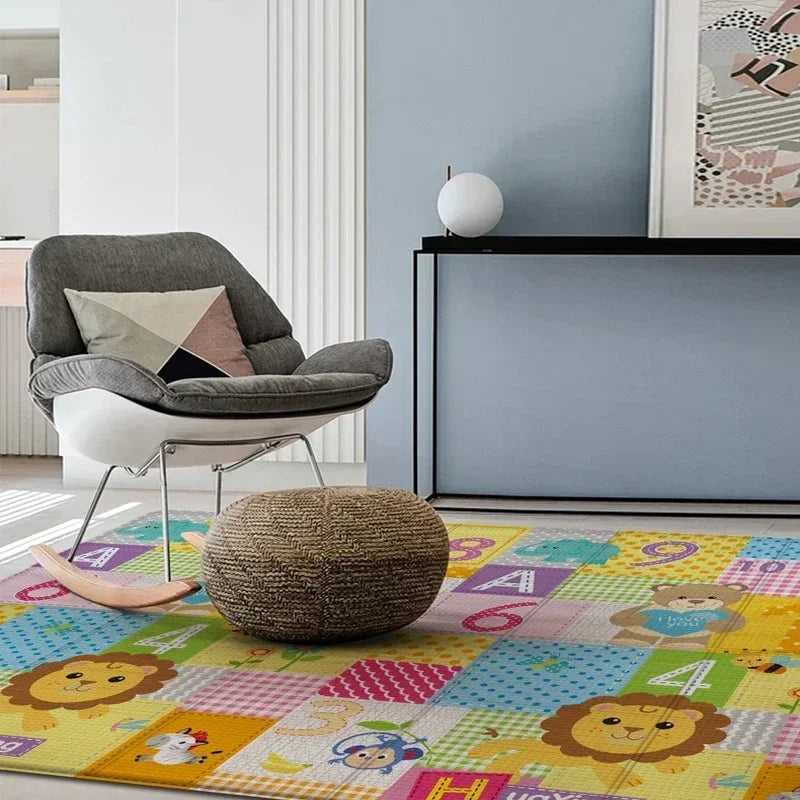 Foldable Baby Play Mat Educational in The Nursery Climbing