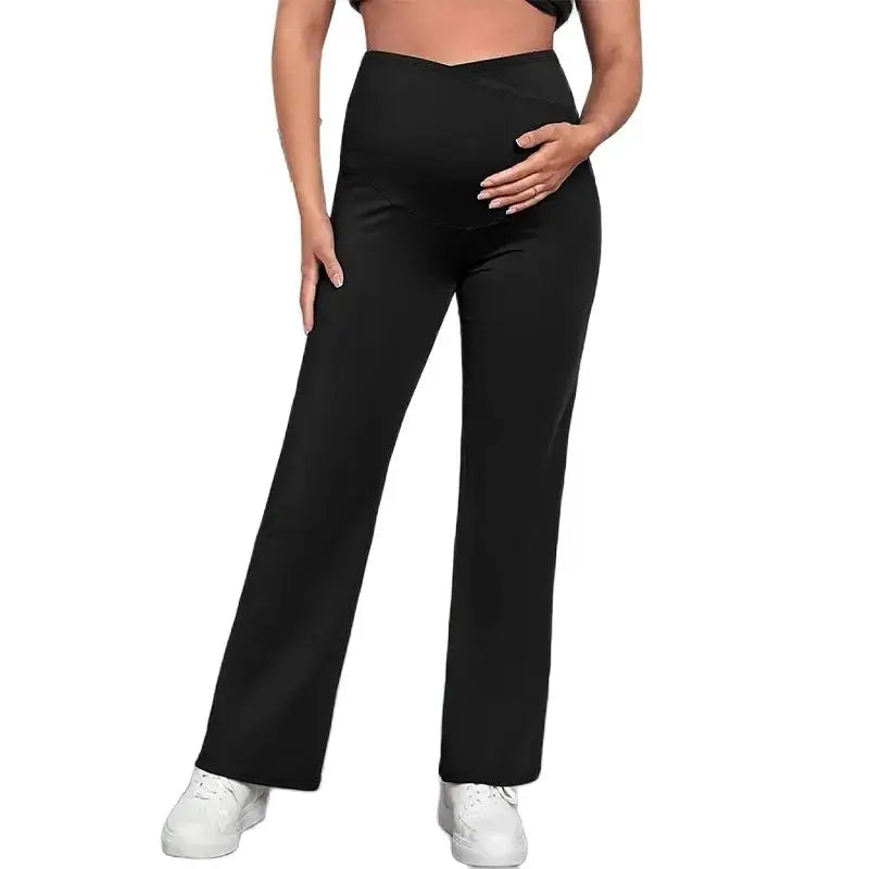 Sports Casual Maternity Pants Spring Autumn Thin Belly Pants Clothes for Pregnant Women Pregnancy