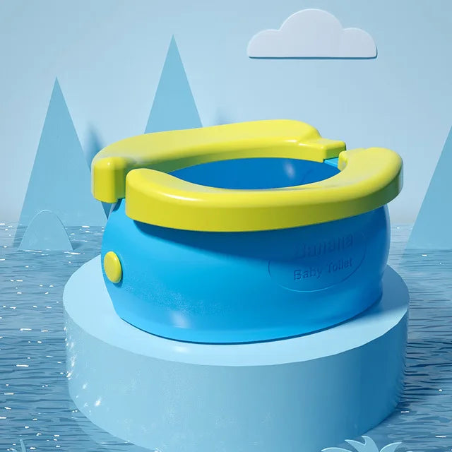 Portable Travel Baby Potty Foldable Children's Potty-Training Seat Easy to Clean Toilet Seat Boys and Girls