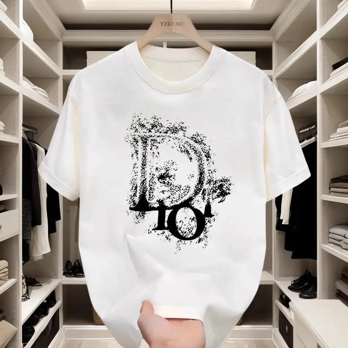 Maternity Wear Summer Luxurious Print Short-sleeved Comfortable Retro 21st Century T-shirt Women's
