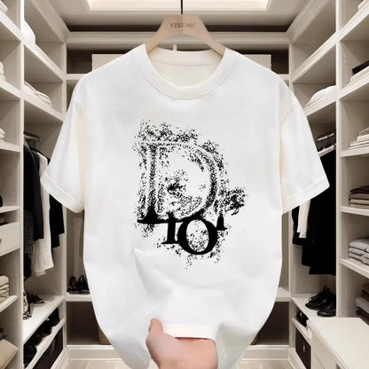 Maternity Wear Summer Luxurious Print Short-sleeved Comfortable Retro 21st Century T-shirt Women's