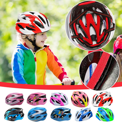 Adjustable Children Bicycle Helmet Scooter Skateboard Riding Safety Kids Cycling Protective Helmets For Bike Skate Scooter