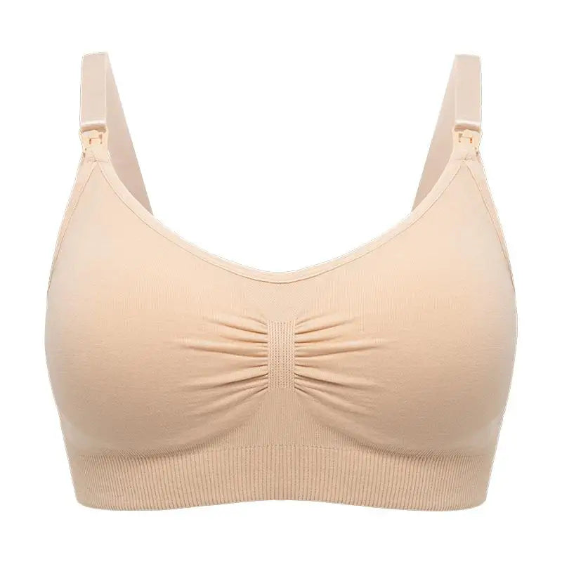 Nursing bra maternity anti-sagging breathable nursing bra high quality large size
