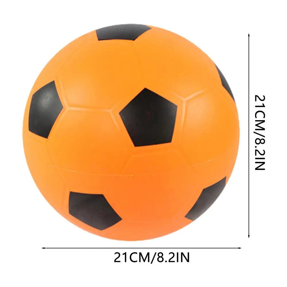 21cm Bouncing Mute Ball Toy Indoor Silent Baby Toy Silent Soft Soccer Ball Bounce Child Sports Games
