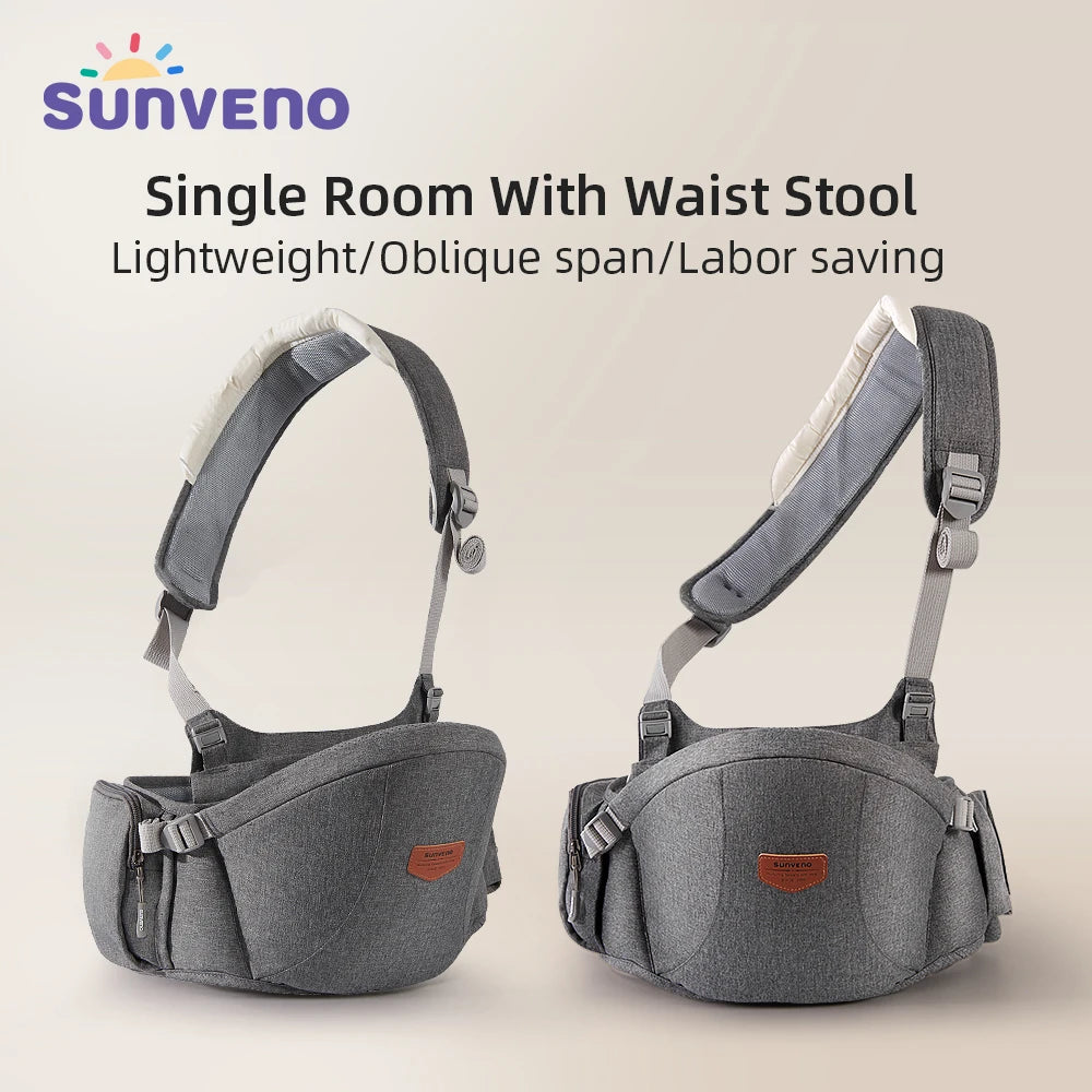 Sunveno One Shoulder Baby Carrier Effortless Convenient Adjustable Detachable Baby Carrier High Quality Baby Accessories