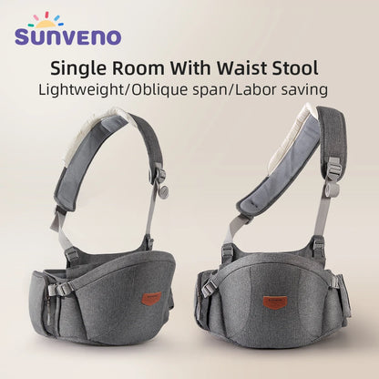 Sunveno One Shoulder Baby Carrier Effortless Convenient Adjustable Detachable Baby Carrier High Quality Baby Accessories