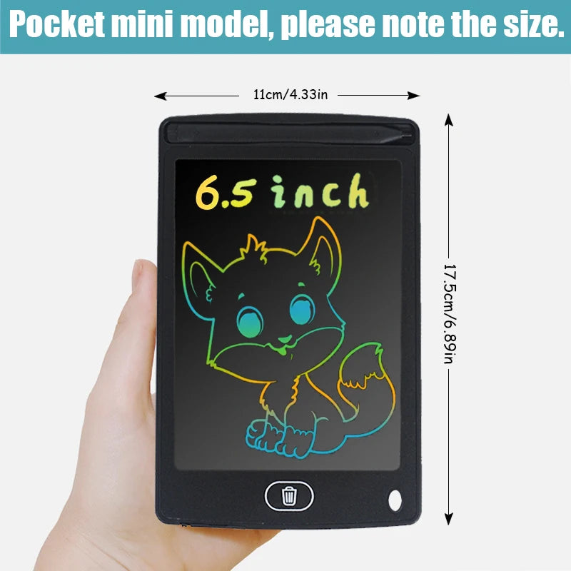 16/12/8.5/6.5 Inch LCD Writing Drawing Tablet Doodle Board Montessori Educational Toy for kids