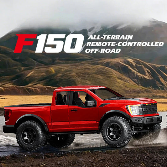 Boy 1/12 Scale 4WD F150 Raptor Crawler Truck Full-Scale Off-Road Pickup Toys