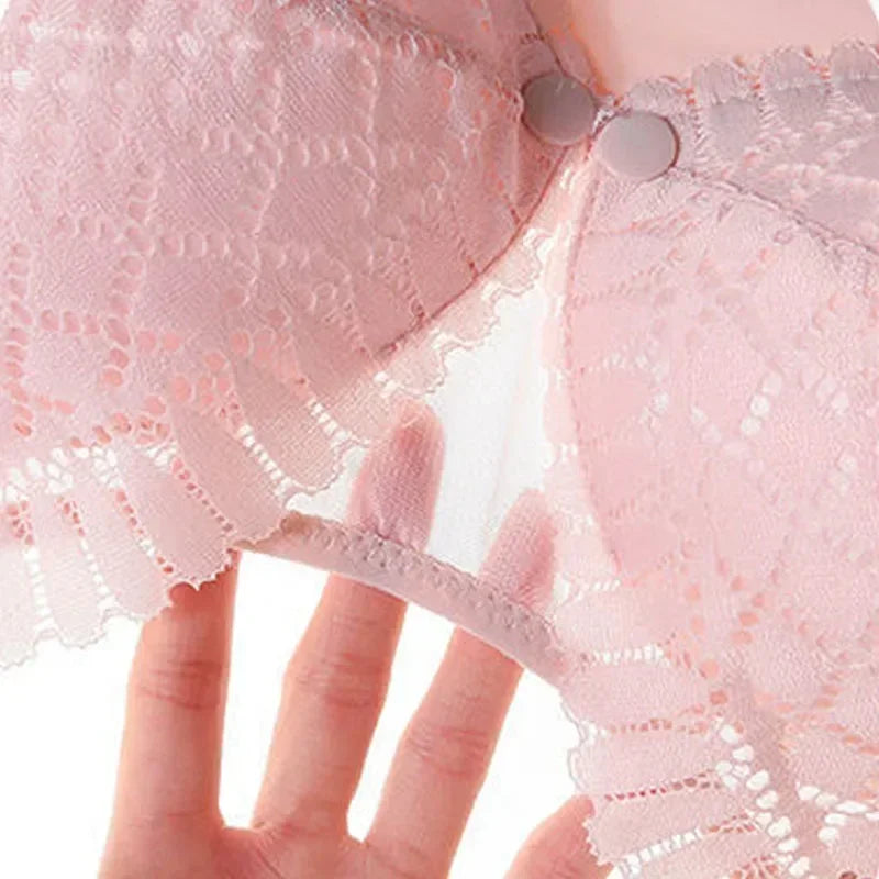 Front Button Maternity Nursing Bra Adjustable Comfortable Breastfeeding Bra