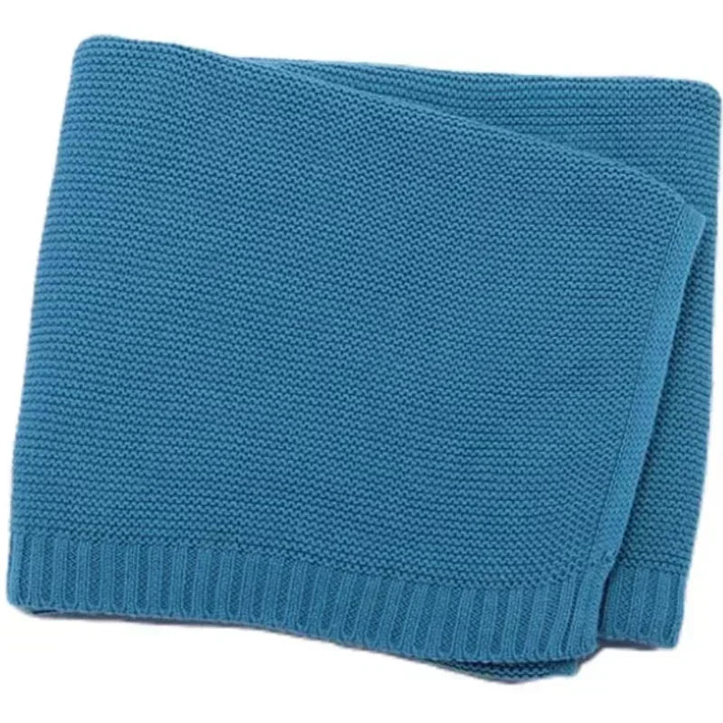 Personalized Name Baby Blanket Embroidered Name Knit Baby Blanket Newborn Gift New Mom Gifts Newborn Baby Girl & Boy Gift