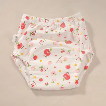 Newborn Training Pants Baby Shorts Solid Color Washable
