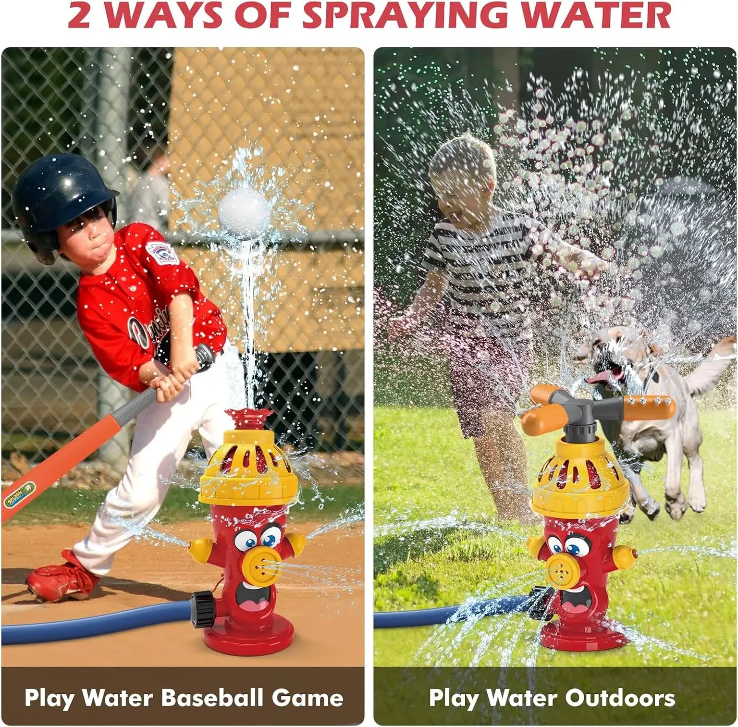 Hydrant Sprinkle Water Spray/ baseball