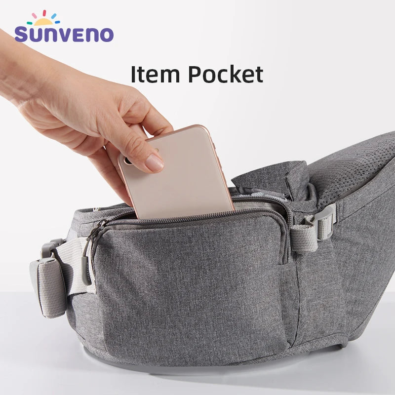 Sunveno One Shoulder Baby Carrier Effortless Convenient Adjustable Detachable Baby Carrier High Quality Baby Accessories