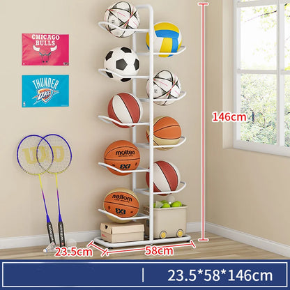 Indoor Children Storage Rack Ball Storage Rack