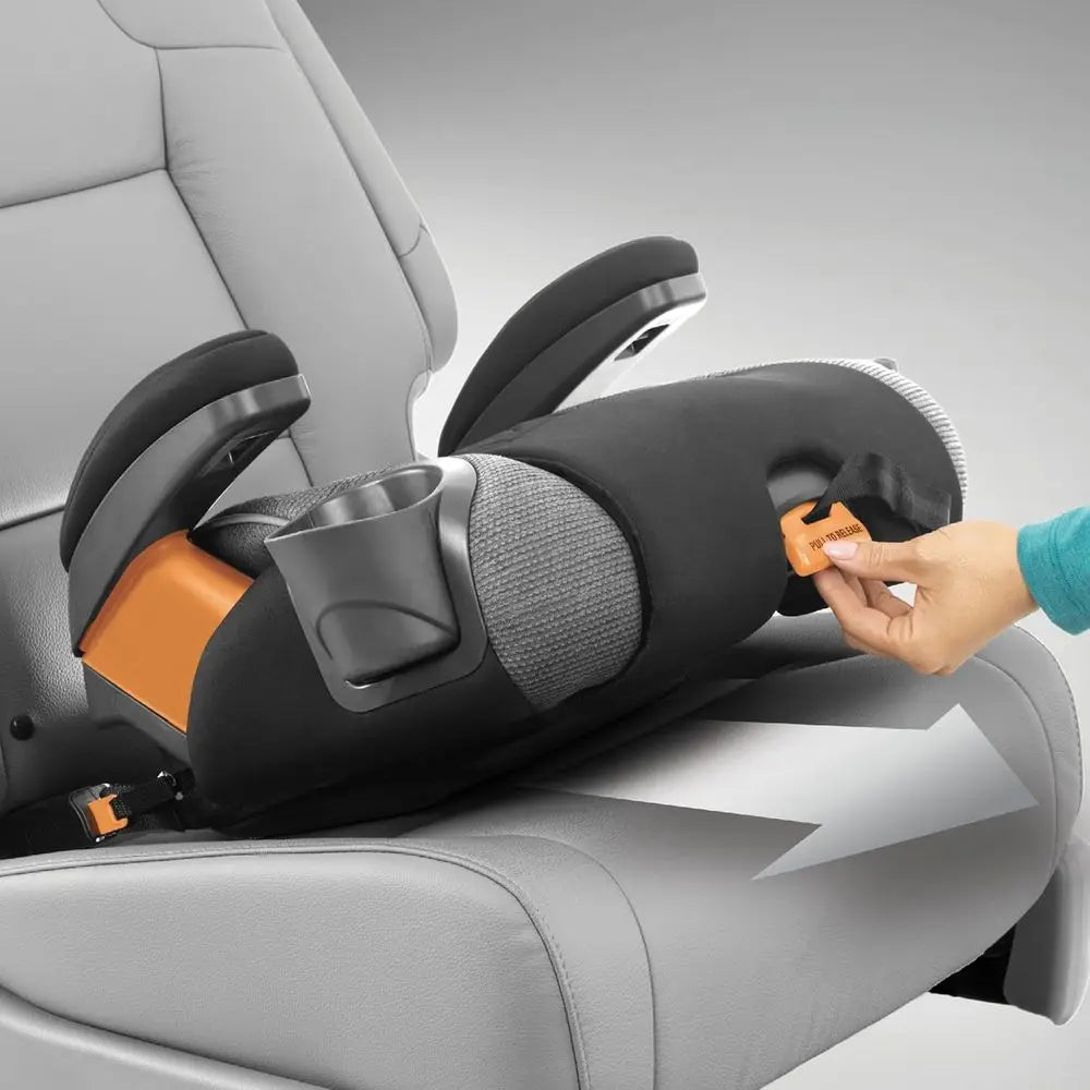 Zip Plus 2-in-1 Belt-Positioning Booster Car Seat, High-Back and Backless, for Children Ages 4+ (40+ lbs)