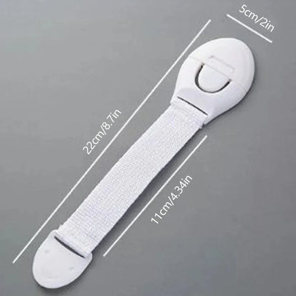 Child Safety Cabinet Lock Kids Security Protection Drawer Door Cabinet Lock Plastic Protection Baby Safety Door Lock