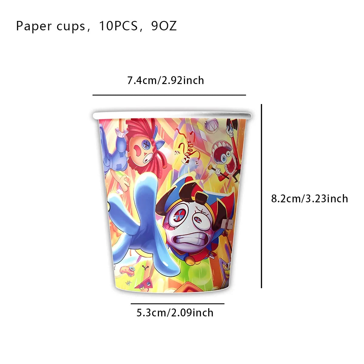 The Amazing Themed Birthday Party Decorations Digitaled Circus Tableware Plates Balloons for Baby Shower Party Favors Kids Gifts