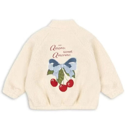 Winter Casual Boys Coat  Sherpa Jacket  Boys Girls Fashion Fleece Warm Outfit for Boys Girls Winter Kids Clothing