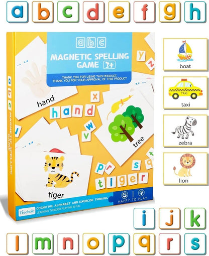 Letters and Numbers Set for Toddlers, 52Pcs Refrigerator Alphabet Magnets for Kids- Early Education