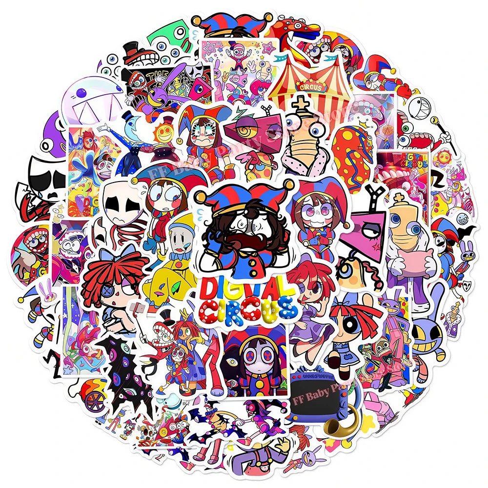 The Amazing Themed Birthday Party Decorations Digitaled Circus Tableware Plates Balloons for Baby Shower Party Favors Kids Gifts