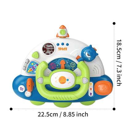 Baby Busy House Sensorial Montessori Toys 3D Busy Board Music Light Switch Fine Motor Training Games Educational Toys For Kids