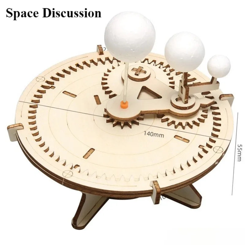 Children's science and education experiment models, handcrafted assembly toys, Educational