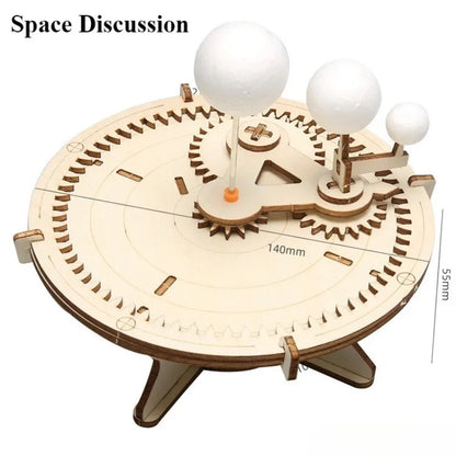 Children's science and education experiment models, handcrafted assembly toys, Educational