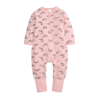 2026 Spring Newborn Baby Romper Long Sleeve Cotton Girl Jumpsuit Fashion Infant Unisex Clothes Toddler Boy Clothing Body Suit