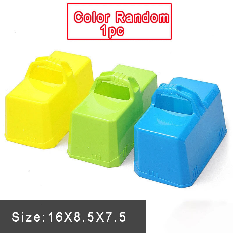 Kids Sandbox Beach Toys Shovel Castle Building Sand Brick Walls Mold Summer Fun Outdoor