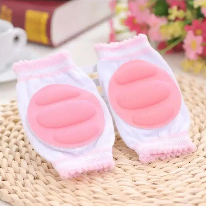 1 Pair Kids Safety Crawling Elbow Kneepad Cushion Leg Warmer