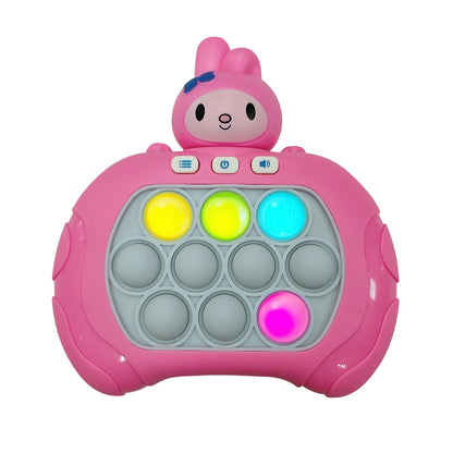 Stitch Smile Quick Push Game Pop Up Fidget Bubble Electronic Pop it Pro Game Lightweight Anti-Stress Toy Adult Children Gift