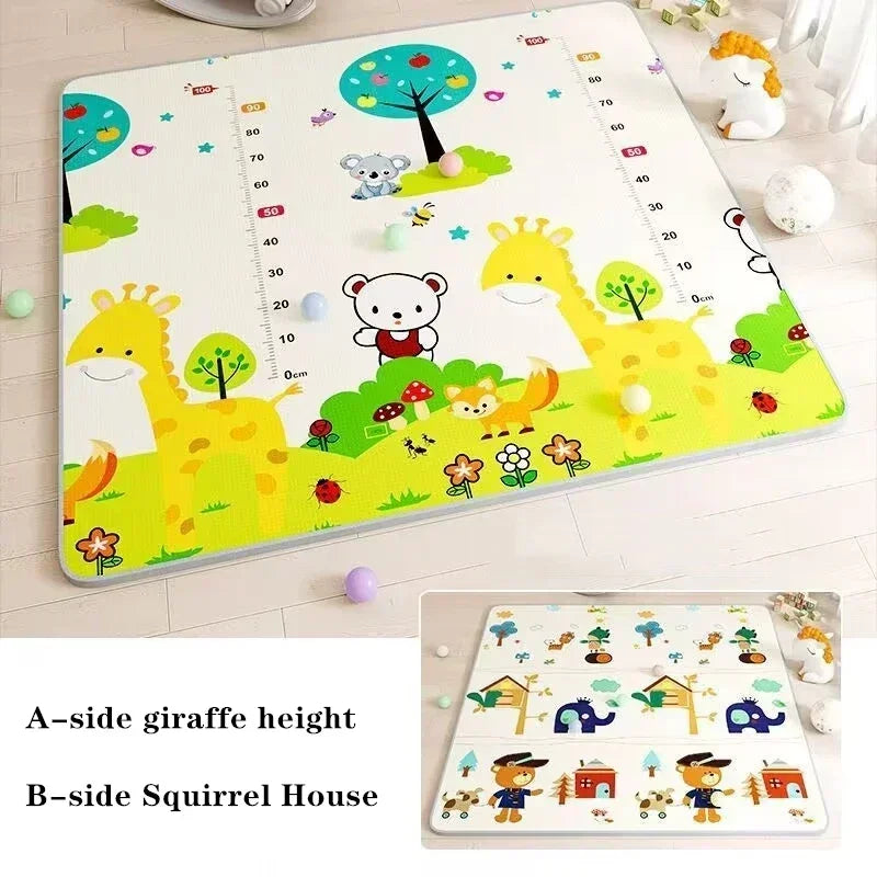 5 sizes to choose Baby Crawling Play Mats Non-toxic High-quality Baby Activity Gym Carpet Baby Game Children's Safety Rug