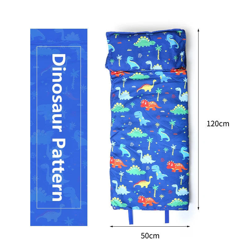 Sleeping Bag with Pillow and Cotton Quilt