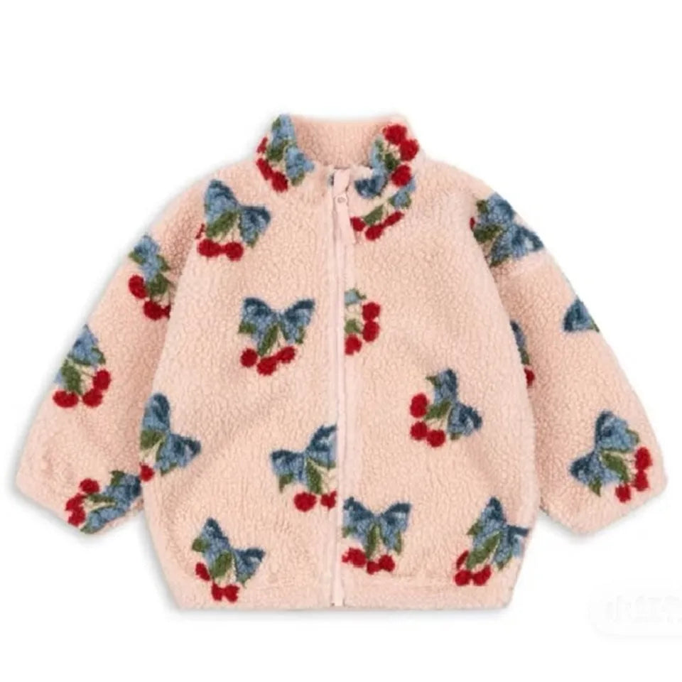 Winter Casual Boys Coat  Sherpa Jacket  Boys Girls Fashion Fleece Warm Outfit for Boys Girls Winter Kids Clothing