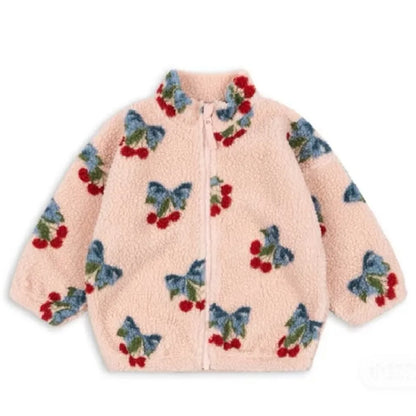 Winter Casual Boys Coat  Sherpa Jacket  Boys Girls Fashion Fleece Warm Outfit for Boys Girls Winter Kids Clothing