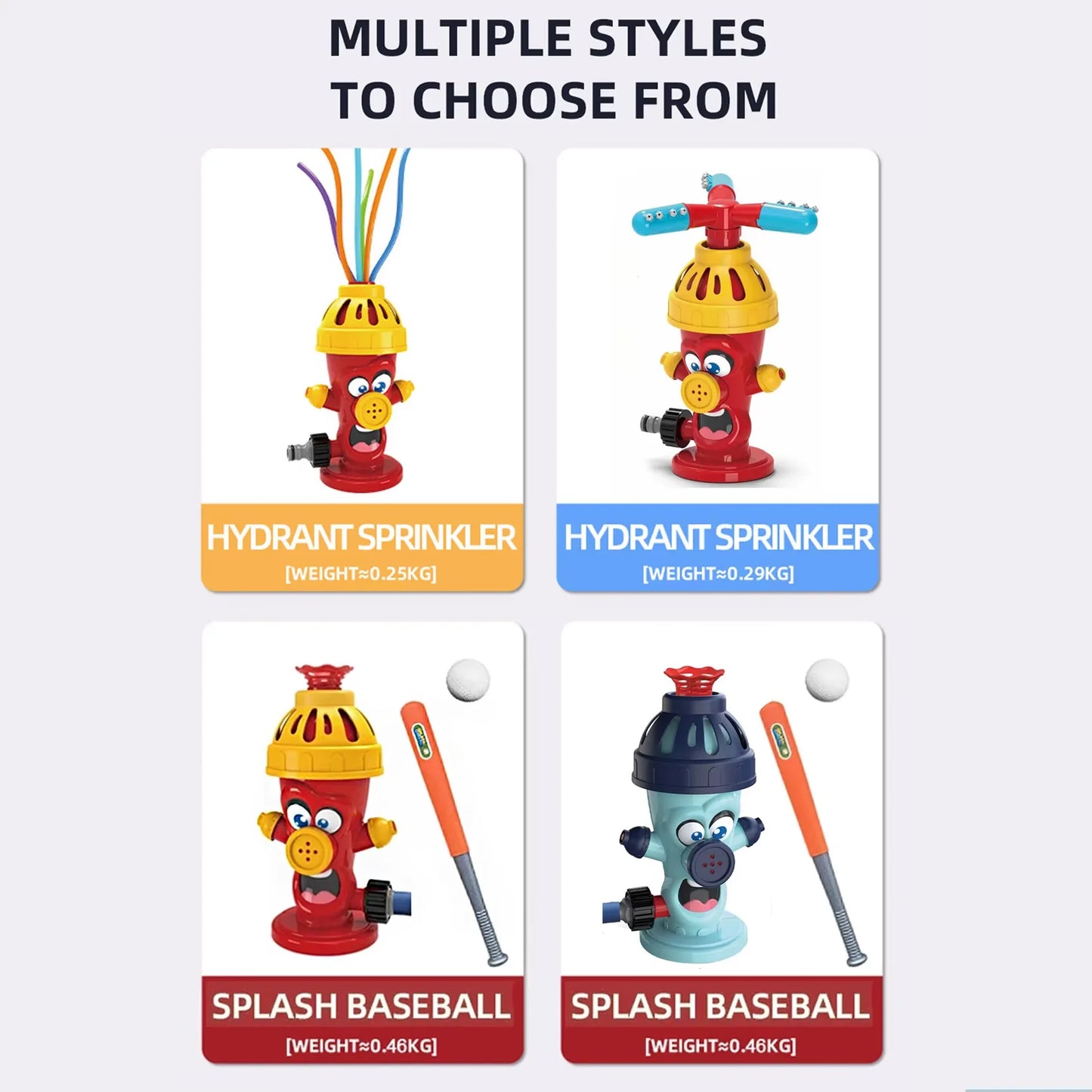 Hydrant Sprinkle Water Spray/ baseball