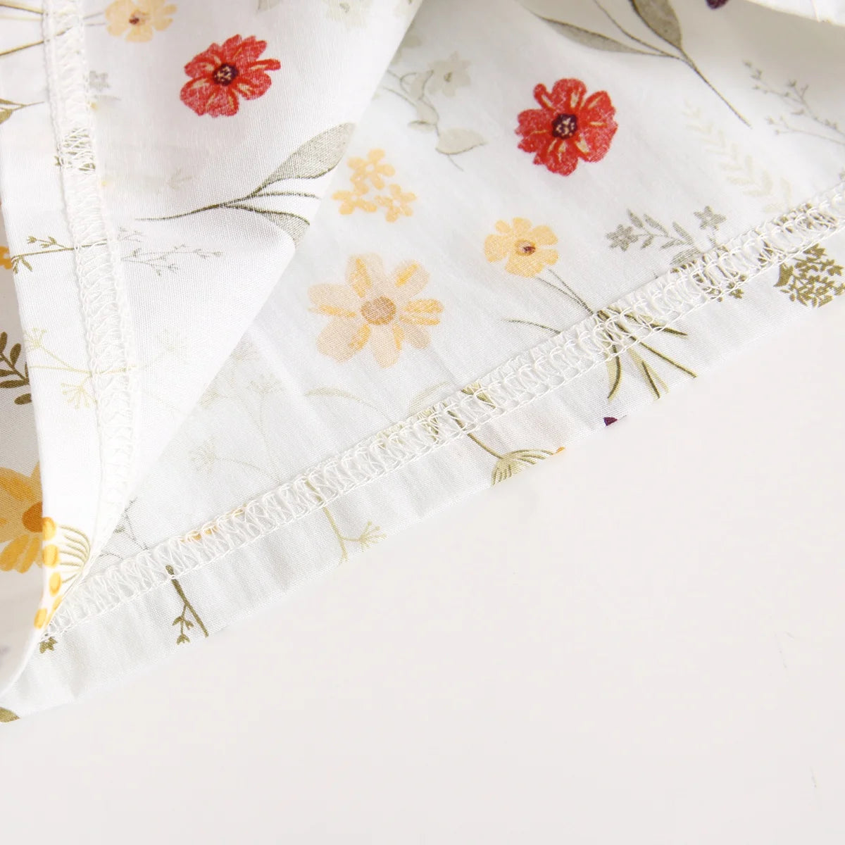 Summer Flower Infants Outfits Sets Casual Newborn Tops + Bottoms 2pcs Cotton
