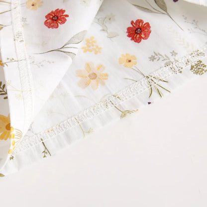 Summer Flower Infants Outfits Sets Casual Newborn Tops + Bottoms 2pcs Cotton