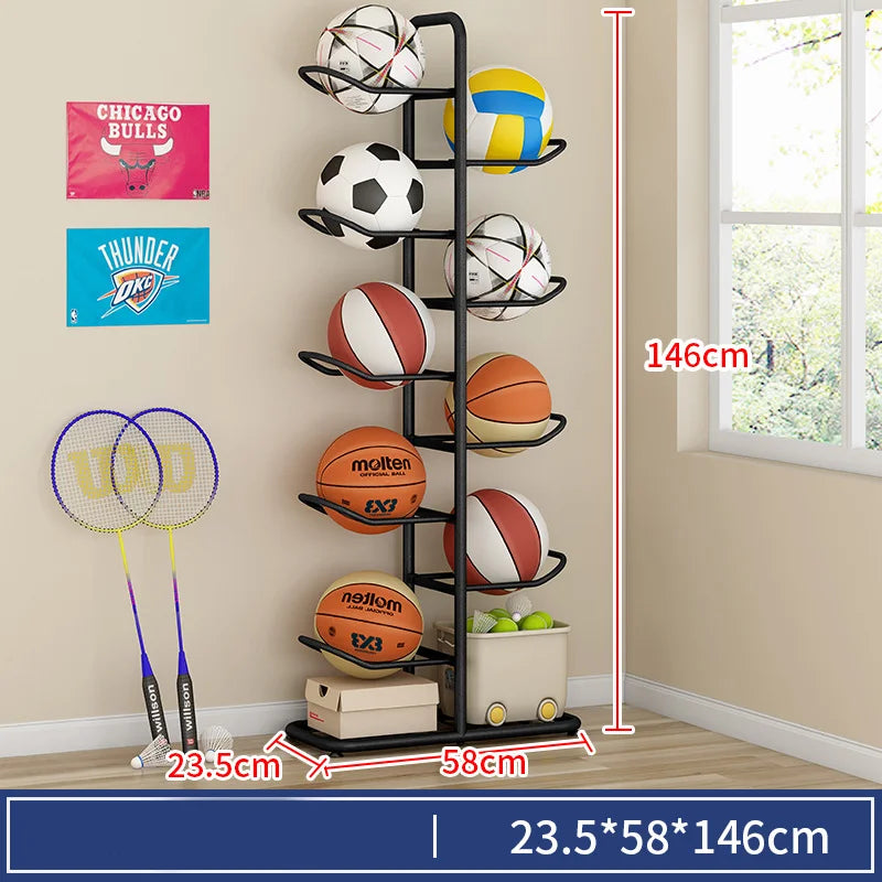 Indoor Children Storage Rack Ball Storage Rack