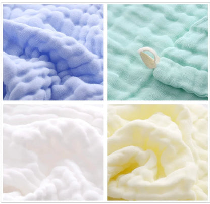 Baby Washcloths - Natural Cotton Baby Wipes - Soft Newborn Face Towel and Washcloth for Sensitive Skin